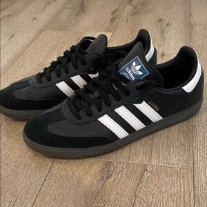 Adidas Samba Black and White Shoes